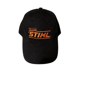 Team Stihl 840216 Strapback Cap Hat Adjustable (One Size) Cleaned Good Condition